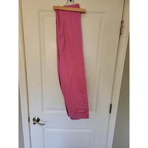 Express Stella Regular Fit Pink Low Rise Ankle Jeans Size 2